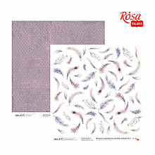 Папір для скрапбукінгу „Emotion & Romance“ 5 двосторонній 30,48х30,48см 200г/м2 ROSA TALENT
