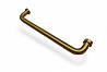 Ручка-скоба з латуні Brass Elegance модерн RT-LSW-310-160 GM матове золото 160 мм, фото 2