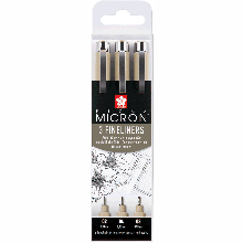 Набір лінерів PIGMA MICRON 3 шт., Sakura