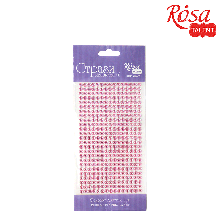 Стрази самоклейні, Рожеві, 5 мм, 375 шт., ROSA TALENT