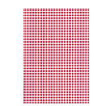 Папір із малюнком "Кліточка" двостороння, Червона, 21*31 см, 200 г/м2, Heyda