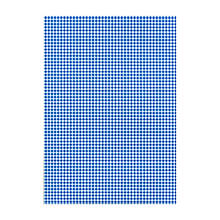 Папір із малюнком "Кліточка" двостороння, Синя, 21*31 см, 200 г/м2, Heyda