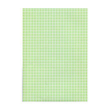 Папір із малюнком "Кліточка" двостороння, Світло-зелена, 21*31 см, 200 г/м2, Heyda