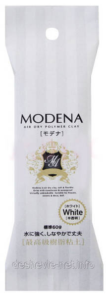 Пластика самозастигальна Modena, Біла, 60 г, Padico