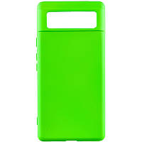 Чохол Silicone Cover Lakshmi (A) для Google Pixel 6 Pro Салатовий / Neon Green