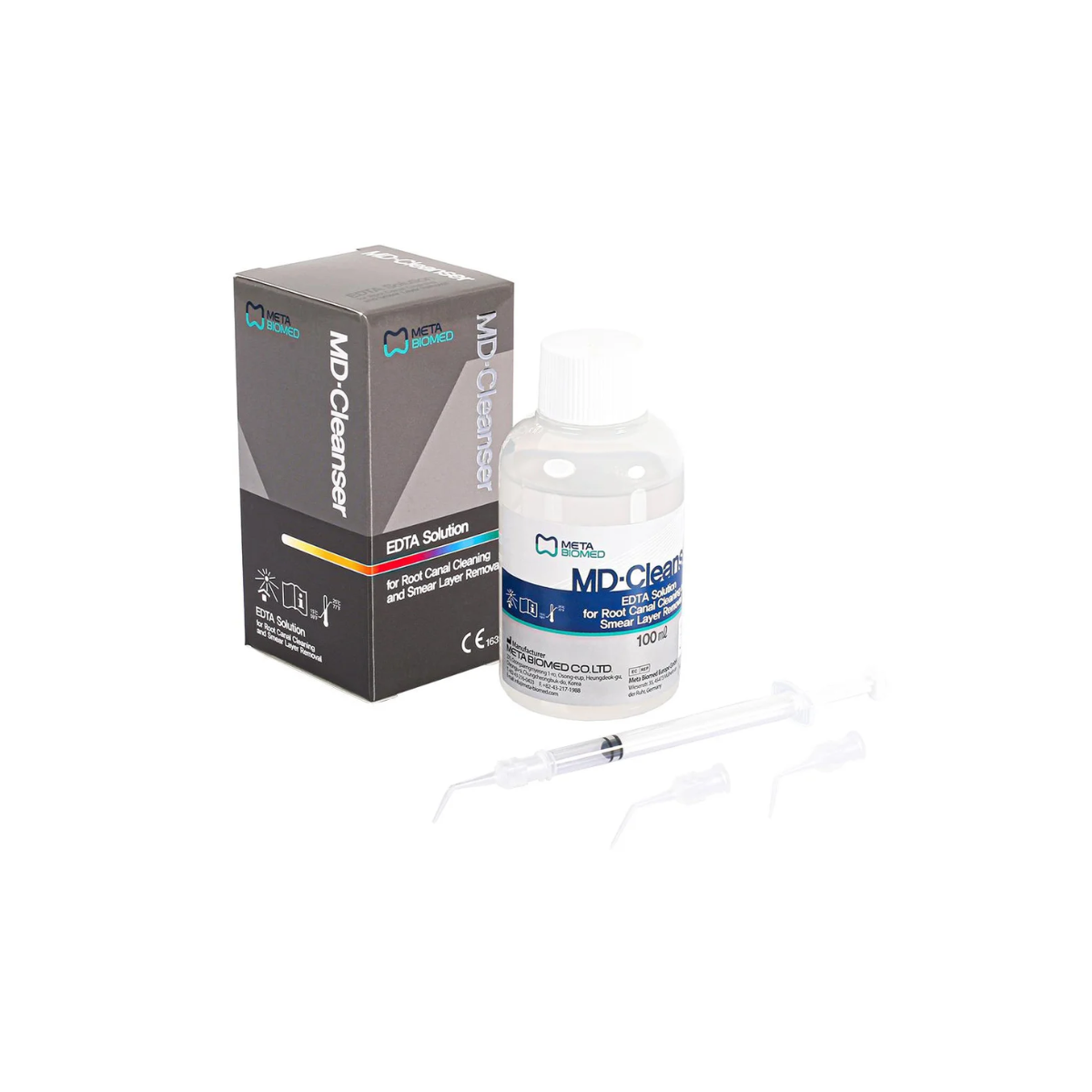 MD CLEANSER розчин едта 17%, Meta Biomed