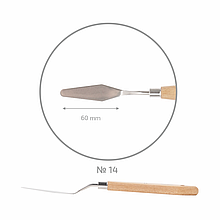 Мастіхін ROSA Studio 11914 ромб, довжина 6 см