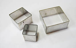 Набір катерів, Квадратні, 3 шт., 20/30/40 мм, D.K. Art&Craft