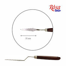 Мастіхін ROSA Studio ArtWork No4 хвилястий, довжина 7 см