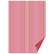 Папір із малюнком "Лінейка" двостороння, Червона, 21*31 см, 200 г/м2, 204774633, Heyda