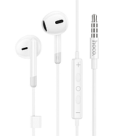 Навушники вкладиші Hoco M109 Jack 3.5 white