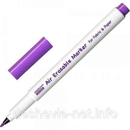 Маркер зникає Air Erasable для розмітки тканини, Фіолетовий, 1 мм, Marvy, фото 1
