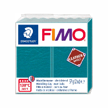 Пластика Leather-effect, Морська хвиля, 57 г, Fimo