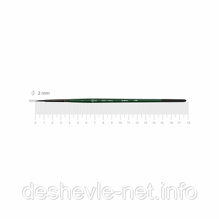 Білка кругла, 2080, No1, к. р. пензель ROSA Gallery, фото 1