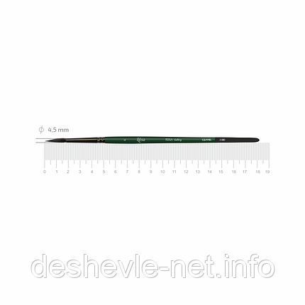 Білка кругла, 2080, No4, к. р. пензель ROSA Gallery, фото 1