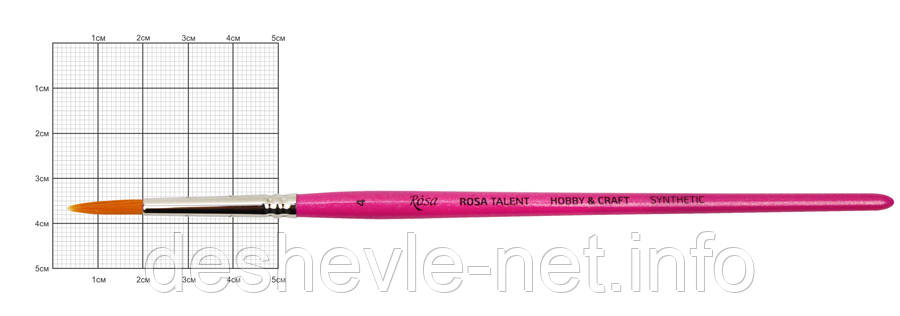 Синтетика кругла ДЛЯ ДЕКОРА, HOBBY&CRAFT, 4, к.р. ROSA TALENT