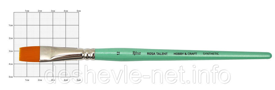 Синтетика плоска ДЛЯ ДЕКОРА, HOBBY&CRAFT, 12, к.р. ROSA TALENT