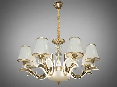 Люстри підвісні класичні