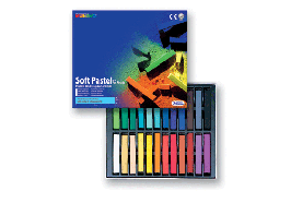 Пастель суха, проф., м'яка, 24 квадр., MP-24, MUNGYO