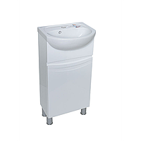 Тумба ХАСТ Валенсія з умивальником Solo 40 (KOLO)(1 фасад) білий