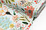 Ранфорс digital з цифровим друком 5D "Вишиті коралові квіти", №5568, фото 3
