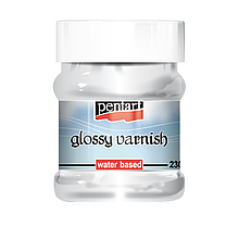 Лак фінішний на водній основі, глянсовий, 230 мл.