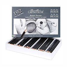 Набір графітних олівців Artist Studio для шкільних занять, 192 шт., Creatacolor