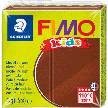 Пластика Fimo kids, Коричнева, 42 г, Fimo