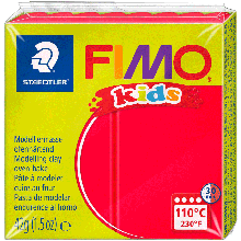 Пластика Fimo kids, Червона, 42 г, Fimo