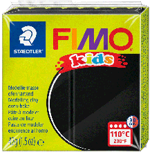 Пластика Fimo kids, Чорна, 42 г, Fimo