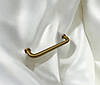 Ручка-скоба з латуні Brass Elegance модерн RT-LSW-310-128 GM матове золото 128 мм, фото 10