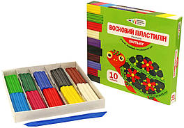 Пластилин "Craft and Joy", 10 цв., 120 г со стеком, ГАММА