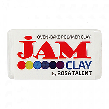 Пластика Jam Clay, Зефір (Білий), 20 г, ROSA TALENT