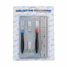 Набір для моделювання 2015: килимок самовідновний, 2 макетних ножі, змінні леза, DAFA