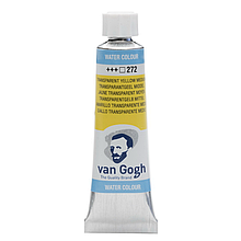 Фарба акварельна Van Gogh (272), Прозорий жовтий середній, туба 10 мл, Royal Talens