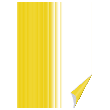 Папір із малюнком "Лінейка" двостороння, Жовта, 21*31 см, 200 г/м2, 204774631, Heyda