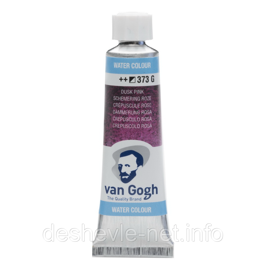 Фарба акварельна Van Gogh (373), Рожевий сутінковий, туба 10 мл, Royal Talens