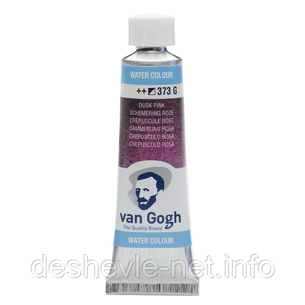 Фарба акварельна Van Gogh (373), Рожевий сутінковий, туба 10 мл, Royal Talens, фото 1