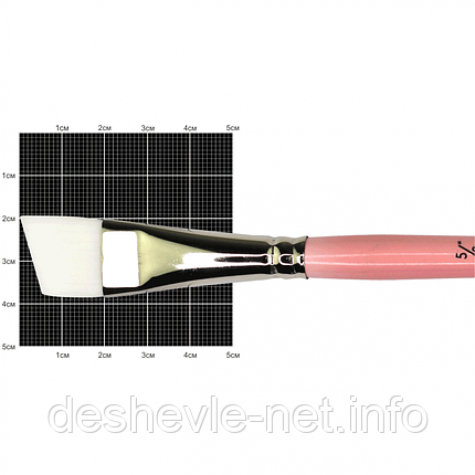 Синтетика кутова, Flamingo 1023A, No5/8, к.р, пензель KOLOS, фото 1