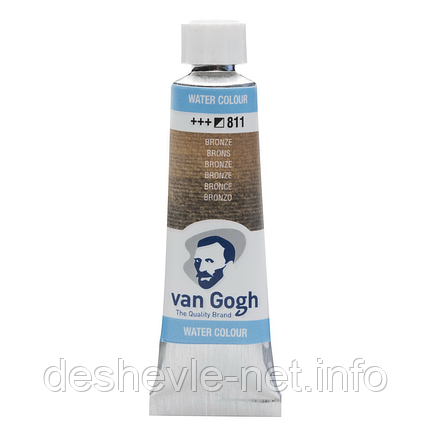 Фарба акварельна Van Gogh (811), Бронза, туба 10 мл, Royal Talens, фото 1