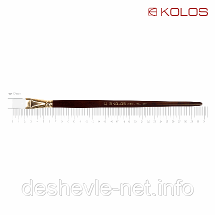 Синтетика плоска, Snow 1098F, No20, д.р. пензель KOLOS, фото 1