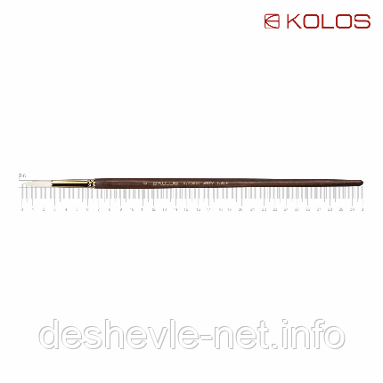 Синтетика кругла, Snow 1098R, No8, д.р. пензель KOLOS, фото 1