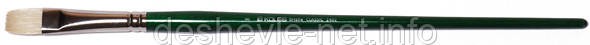 Щетина плоска, Classic 2402F, No12, д.р. пензель KOLOS, фото 1