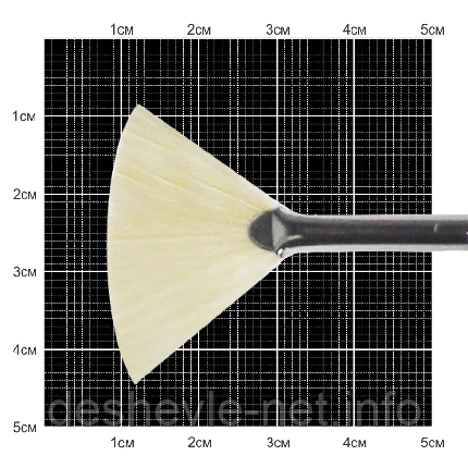 Щетина віялова, 6007, No2, д.р. пензель KOLOS, фото 1