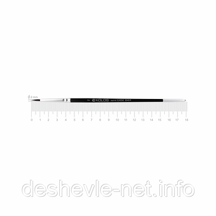 Білка кругла, Classic 3049R, No2, к.р. пензель KOLOS, фото 1