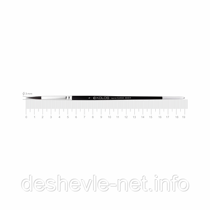 Білка кругла, Classic 3049R, No4, к.р. пензель KOLOS, фото 1