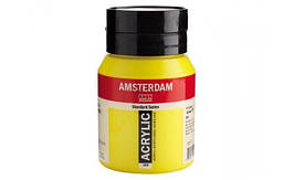 Фарба акрилова AMSTERDAM, (268) AZO Жовтий світлий, 500 мл, Royal Talens