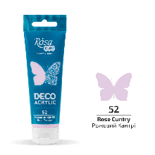 Акрил для декору, Рожева кантрі (52), матова, 75 мл, ROSA Talent
