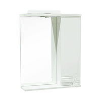 Дзеркало Коста 55 + шафа білий (прав)