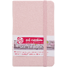 Блокнот для графіки Talens Art Creation, А6 (9*14 см), 140 г/м2, 80 л, Pastel Pink, Royal Talens